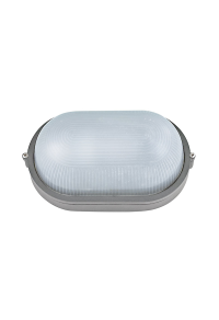 BULKHEAD OVAL 21cmX.  DARK SANDY GREY RAL7016M