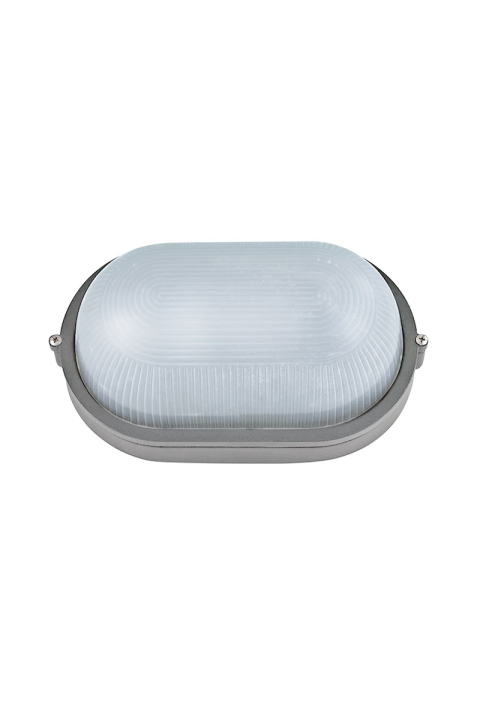 BULKHEAD OVAL 21cmX.  DARK SANDY GREY RAL7016M