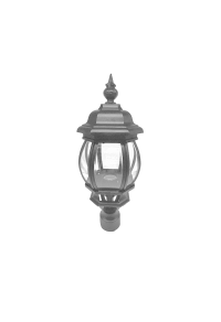 GARDEN LIGHT GREY ΙΡ44 Ε27 max.60W  RAL 7016Μ