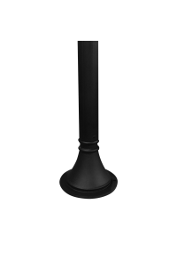 SMALL POLE  1m Φ60 BLACK RAL C0026