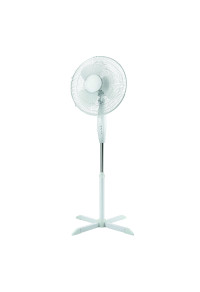 STAND FAN, WHITE WITH 3 WHITE BLADES, DIAM45, AC 55W