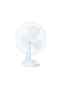 TABLE ROUNDED FAN, WHITE WITH 3 WHITE BLADES, DIAM30, AC 35W