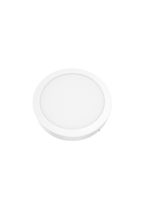 LED SLIM PANEL WHITE ROUND CEIL. 6W 4000K 470Lm Φ117mm 230V AC Ra80
