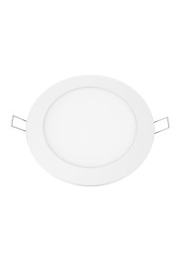 LED SLIM PANEL WHITE ROUND REC. 12W 3000K 1040Lm Φ170mm 230V AC Ra80
