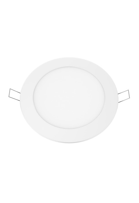 LED SLIM PANEL WHITE ROUND REC. 12W 3000K 1040Lm Φ170mm 230V AC Ra80