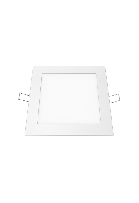 LED SLIM PANEL WHITE  SQUARE REC. 12W 4000K 1100Lm 170x170mm 230V Ra80