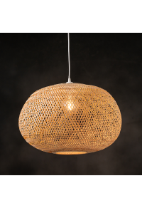 ПЕНДЕЛ 1ΧΕ27 BAMBOO D56xΗ35CM SYMI