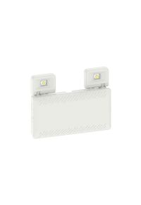 NON-MAINTAINED EMERGENCY LED IP65 2X2W 3HRS 500LM 6000K 230V AC, WITH TEST BUTON&SELF TEST FUNC