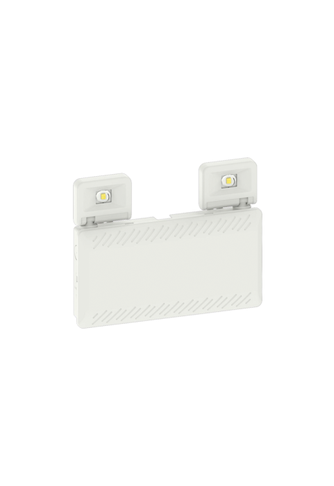 NON-MAINTAINED EMERGENCY LED IP65 2X2W 3HRS 500LM 6000K 230V AC, WITH TEST BUTON&SELF TEST FUNC