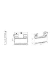 NON-MAINTAINED EMERGENCY LED IP65 2X2W 3HRS 500LM 6000K 230V AC, WITH TEST BUTON&SELF TEST FUNC