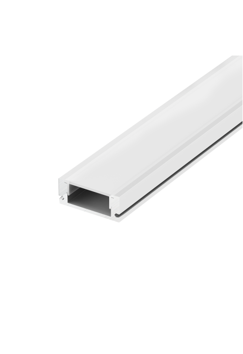 MINI SAND WHITE PROFILE P109W WITH OPAL PC DIFFUSER 2m/pc