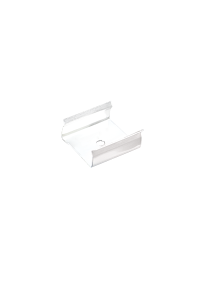 WHITE METAL MOUNTING CLIP FOR PROFILES P108* & P109*