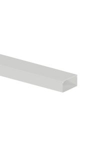 CABLE TRUNKING 80X40mm WITHOUT ADHESIVE TAPE WITH DOUBLE LOCK WHITE