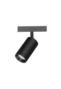  MINI BLACK MAGNETIC SPOT 24V DC 2W 4000K 190LM 24° RA90 5 YRS Φ26*46(72)ΜΜ