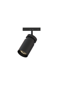  MINI BLACK ZOOMABLE MAGNETIC SPOT 24V DC 5W 3000K 470LM max. 20-60° RA90 5 YRS Φ35,4*55(81)ΜΜ