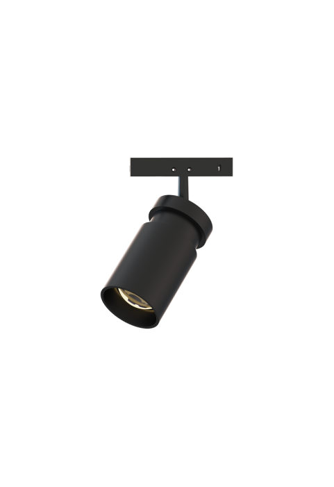  MINI BLACK ZOOMABLE MAGNETIC SPOT 24V DC 5W 3000K 470LM max. 20-60° RA90 5 YRS Φ35,4*55(81)ΜΜ