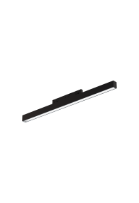  MINI BLACK MAGNETIC LUMINAIRE 24V DC 10W 3000K 450LM 100° RA90 5 YRS L300MM