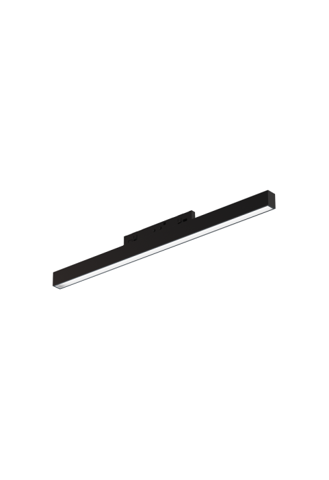  MINI BLACK MAGNETIC LUMINAIRE 24V DC 10W 3000K 450LM 100° RA90 5 YRS L300MM