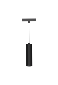  MINI BLACK MAGNETIC PENDANT LUMINAIRE 24V DC 2W 3000K 170LM 36° RA90 5 YRS Φ25*90(1000)ΜΜ