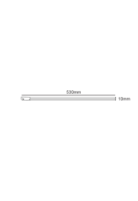  MINI NEON MAGNETIC LUMINAIRE 24V DC 6W 4000K 200LM 110° RA90 5 YRS L530MM