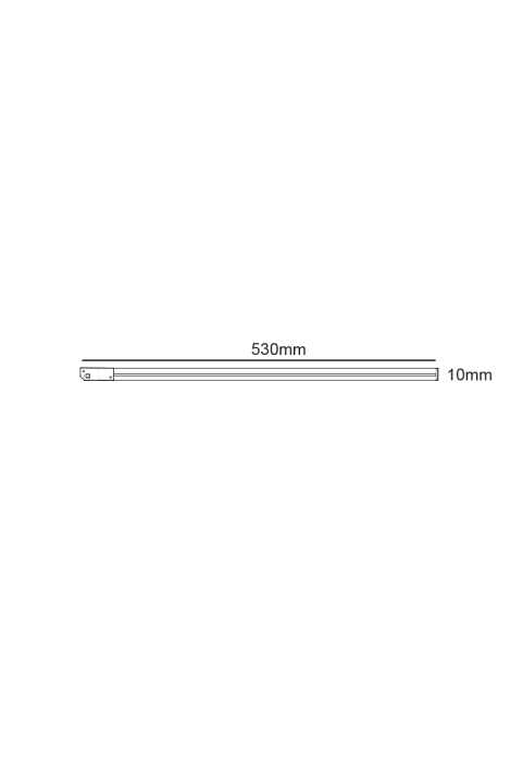  MINI NEON MAGNETIC LUMINAIRE 24V DC 6W 4000K 200LM 110° RA90 5 YRS L530MM