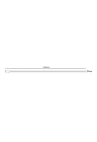  MINI NEON MAGNETIC LUMINAIRE 24V DC 12W 4000K 400LM 110° RA90 5 YRS L1030MM
