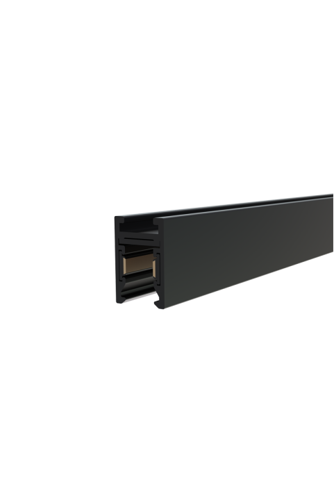MINI MAGNETIC SURFACE/PENDANT TRACK 24V DC 2M BLACK