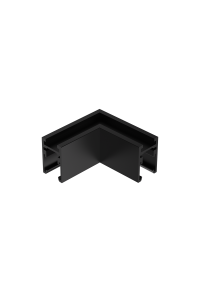BLACK 90° CORNER FOR MINI MAGNETIC SURFACE/PENDANT TRACK TMS*MB