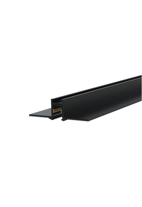 MINI MAGNETIC TRIMLESS TRACK 24V DC 2M BLACK