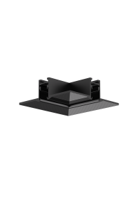BLACK 90° CORNER FOR MINI MAGNETIC TRIMLESS TMT*MB