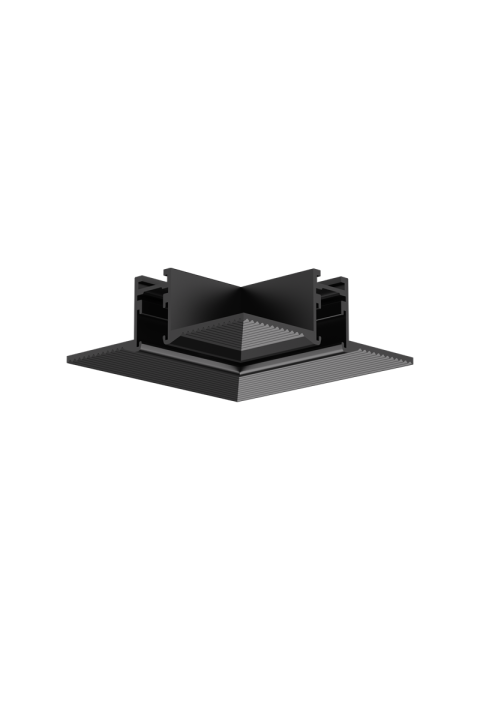 BLACK 90° CORNER FOR MINI MAGNETIC TRIMLESS TMT*MB