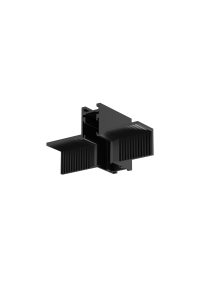 BLACK 90° INNER CORNER FOR MINI MAGNETIC TRIMLESS TMT*MB