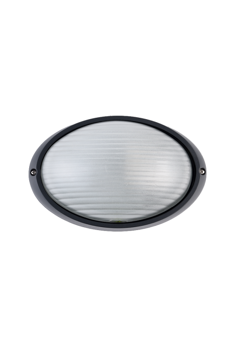 CEILING LAMP OVAL  No5072 GREY RAL7016M