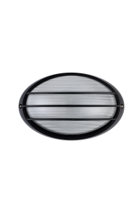CEILING LAMP OVAL No5074 BLACK RAL C0026