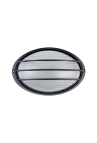 CEILING LAMP OVAL No5074 GREY RAL7016M