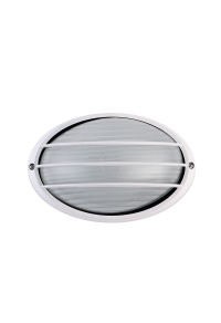 CEILING LAMP OVAL No5074 WHITE RAL C3619M