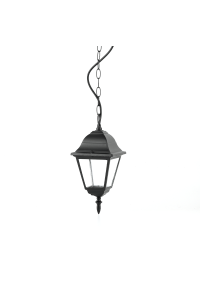 GARDEN LIGHT ΙΡ44 Ε27 BLACK RAL C0026