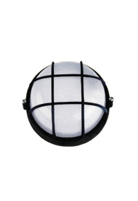 CEILING LAMP ΙΡ45 Ε27 60W BLACK RAL C0026