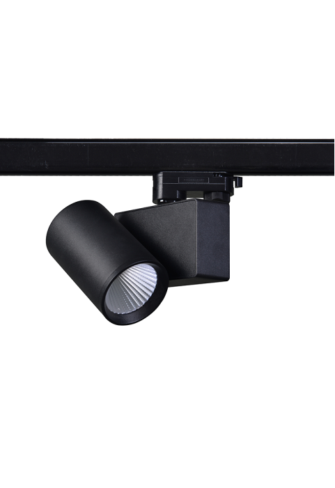 ΑΜΜΩΔΕΣ ΜΑΥΡΟ LED ΣΠΟΤ ΡΑΓΑΣ 20W 3000K 3-PHASE 38° 2200LM 230V AC Ra80 5YRS