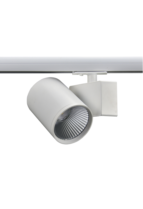 ΑΜΜΩΔΕΣ ΛΕΥΚΟ LED ΣΠΟΤ ΡΑΓΑΣ 40W 3000K 1-PHASE 38° 4200LM 230V AC Ra80 5YRS