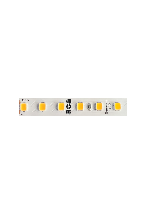 SAMSUNG LED STRIP 5M 7.7W/M 1280LM/M 24V DC IP20 3000K Ra80 8mm 5YRS 
