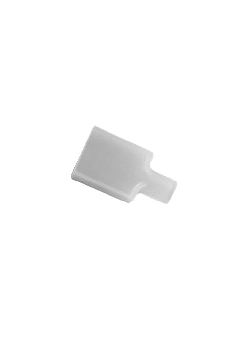 END CUP WITH HOLE FOR LED NEON STRIP N4X10*