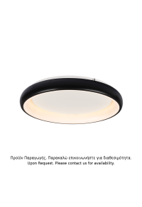 ПЛАФОН LED 36W DIMMER CCT 3470LM WHITE METAL D41XH8,5CM DIANA