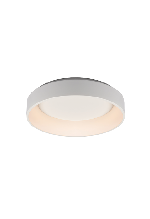 ПЛАФОН LED 48W CCT LM WHITE METALLIC D60XH14CM APOLLO