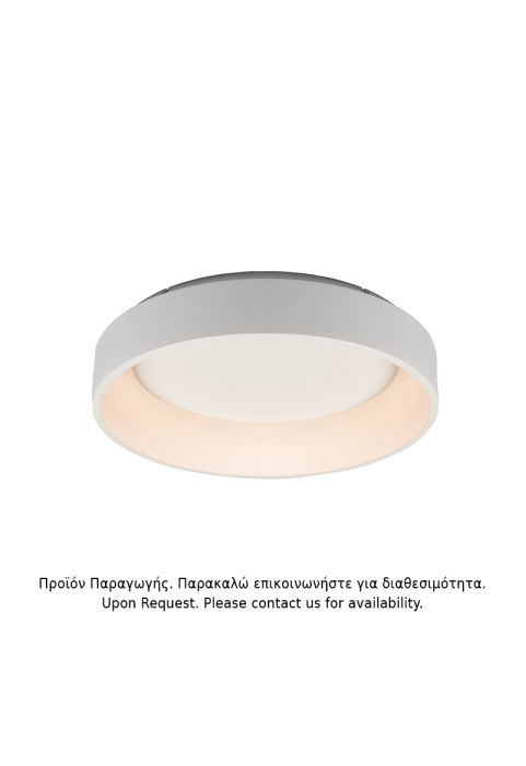 ПЛАФОН LED 48W DIMMER CCT LM WHITE METAL D60XH14CM APOLLO