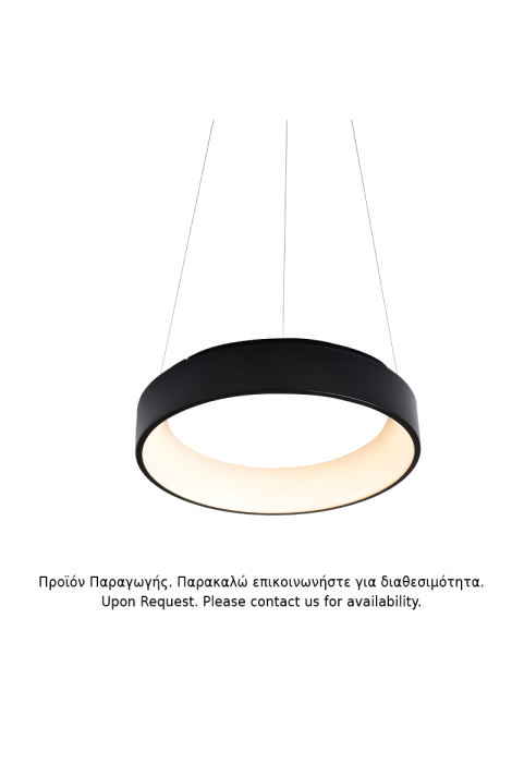 ПОЛИЛЕЙ LED 48W DIMMER CCT 5350LM BLACK METAL D60XH120CM APOLLO