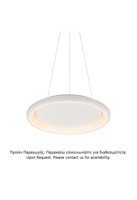 ПЛАФОН LED 36W CCT 3470LM WHITE METAL D41XH120CM DIANA
