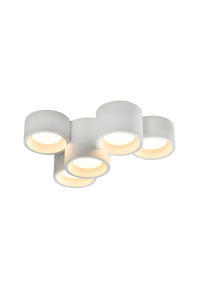 ЛУНИ CEILING LIGHT NATURAL 370*240*150 GENI 5*GX53