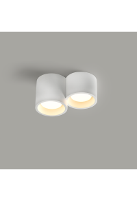 GYPSUM 2 ROUNDS CEILING LIGHT NATURAL 215*110*110 GENI 2*GX53