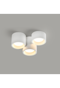 GYPSUM 3 ROUNDS CEILING LIGHT NATURAL 260*170*150 GENI 3*GX53